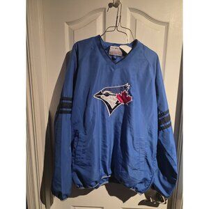 G-III Carl Banks Toronto Blue Jays Windbreaker Pullover Jacket LARGE